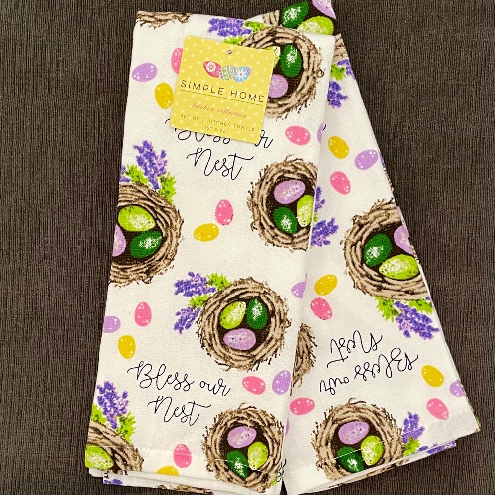 Bless Our Nest kitchen towels